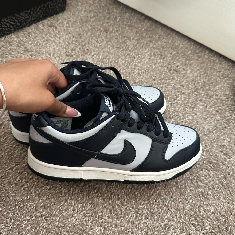 Nike Black and Gray Low-Top Sneakers